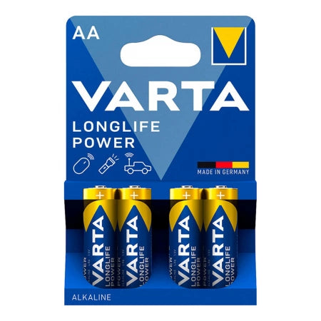 Set 10 buc 4 baterii VARTA R6 LONGLIFE POWER AA