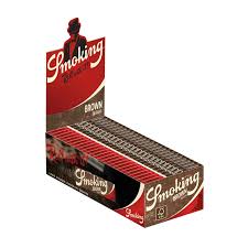 Set 50 buc Foaie mica Smoking Brown