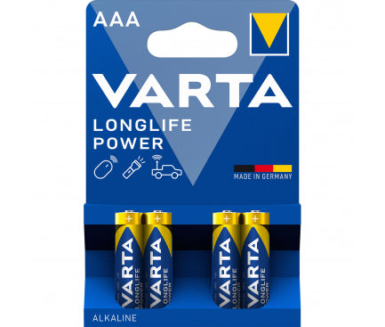 Set 10 buc 4 baterii VARTA R3  LONGLIFE POWER AAA