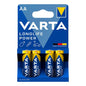 Set 10 buc 4 baterii VARTA R6  LONGLIFE POWER AA