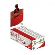 Set 50 buc Foaie mica Smoking White